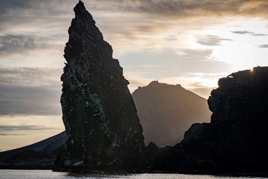 Sunrise at Bartolome Island