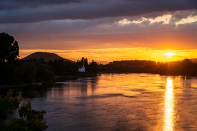 Stein am Rhein Sunset