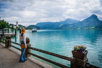 Wolfgangsee Shoreline